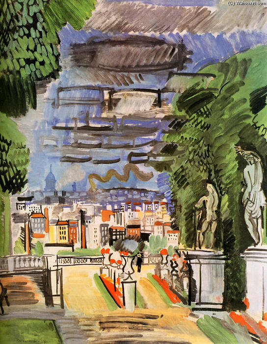 The Park Of Saint-cloud — Raoul Dufy