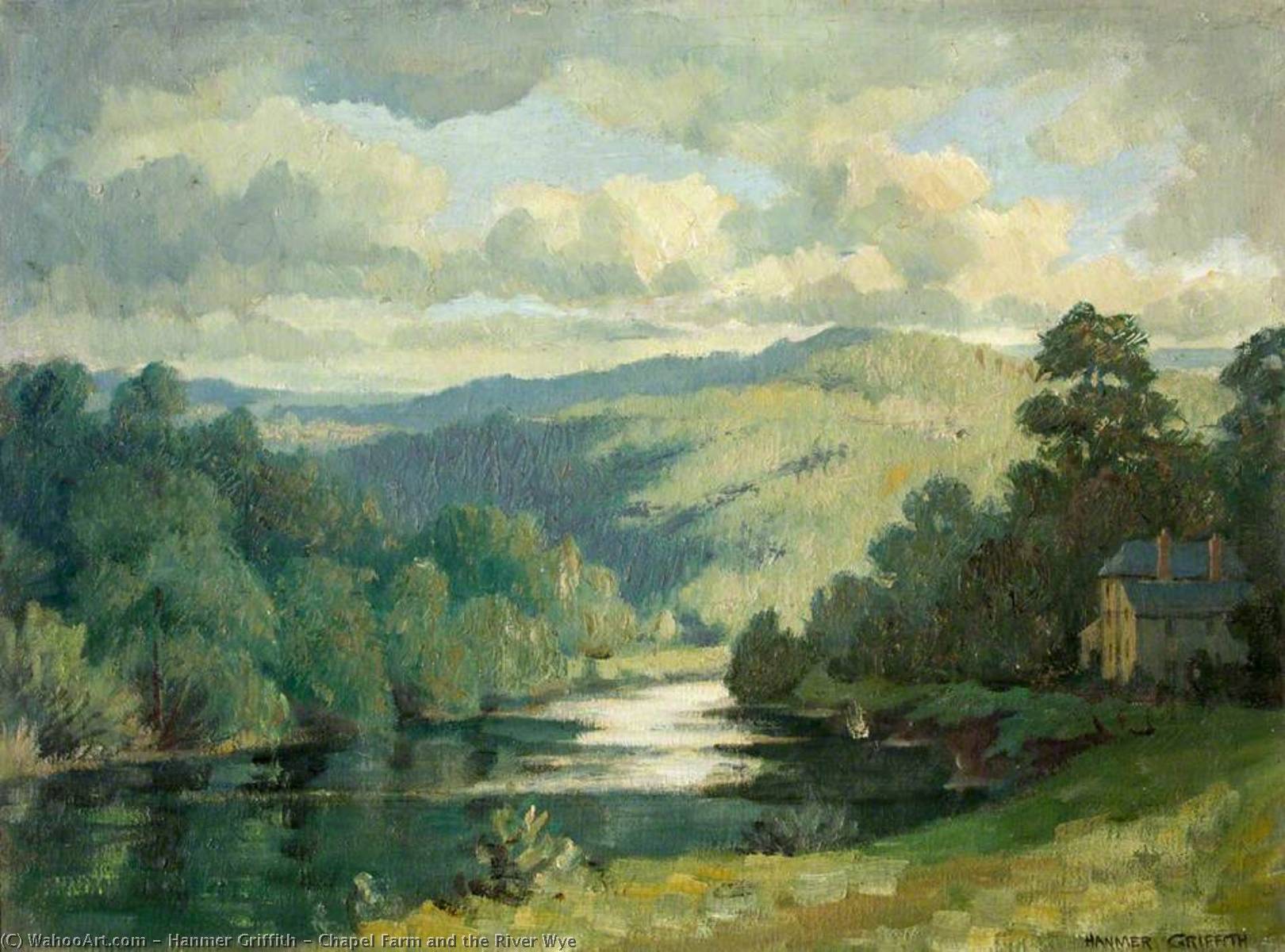 Chapel Farm And The River Wye — Hanmer Griffith