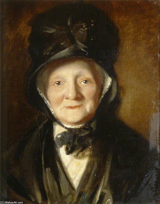 Portrait Of An Old Lady — William Owen