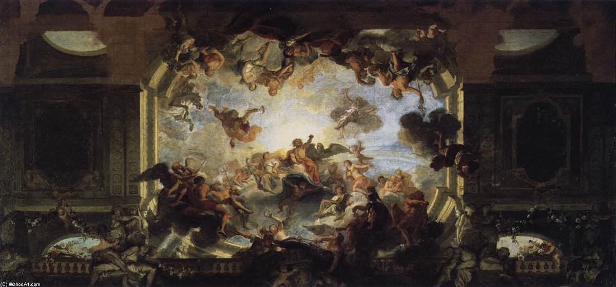 Assembly Of Gods — Charles Antoine Coypel