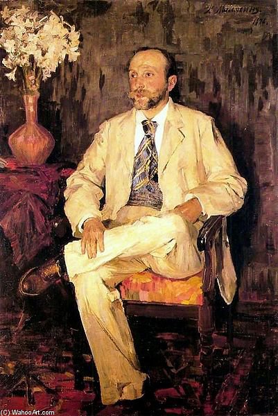 Portrait Of The Ambassador Smirnoff — Filipp Andreevich Maliavin