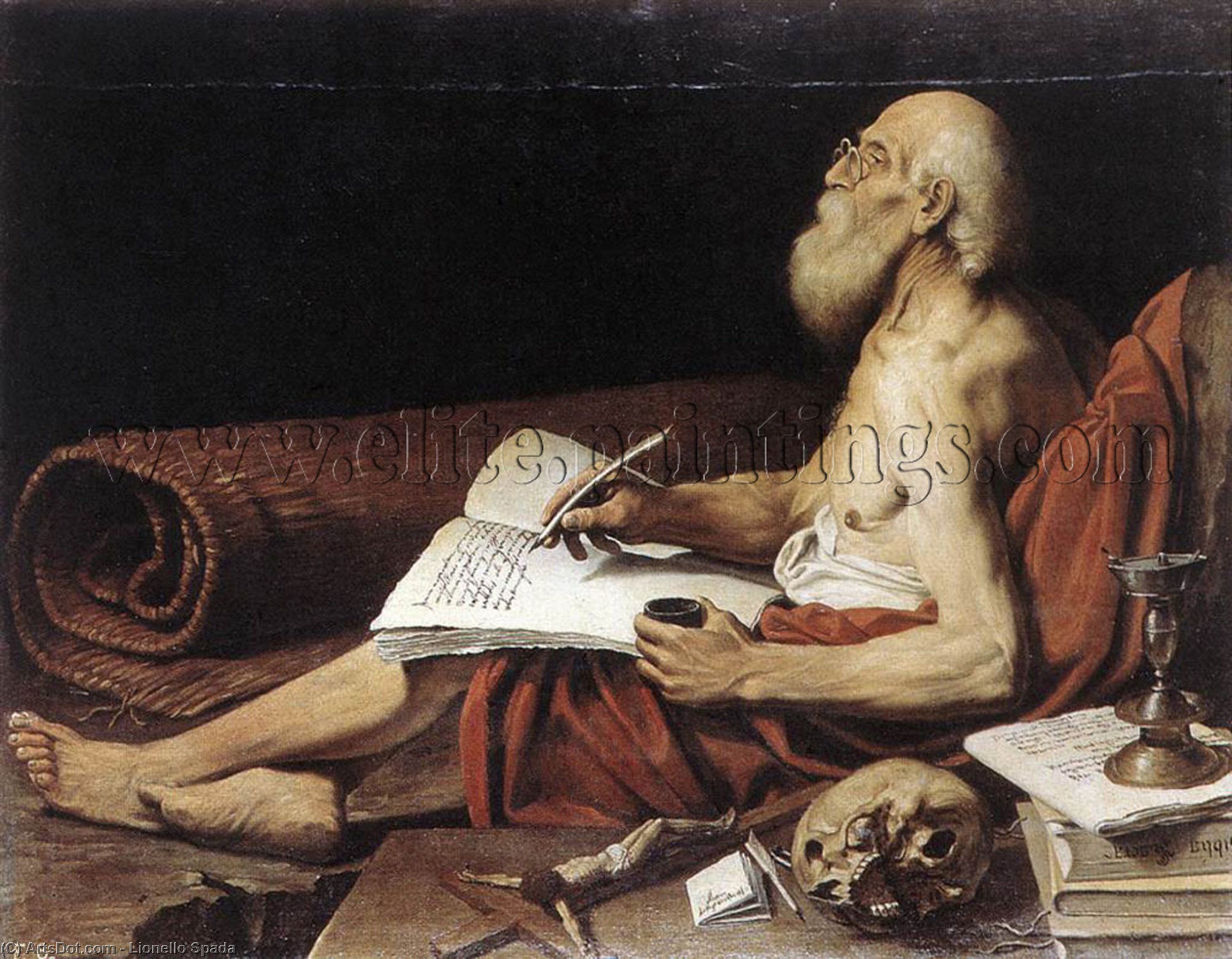 St Jerome — Lionello Spada