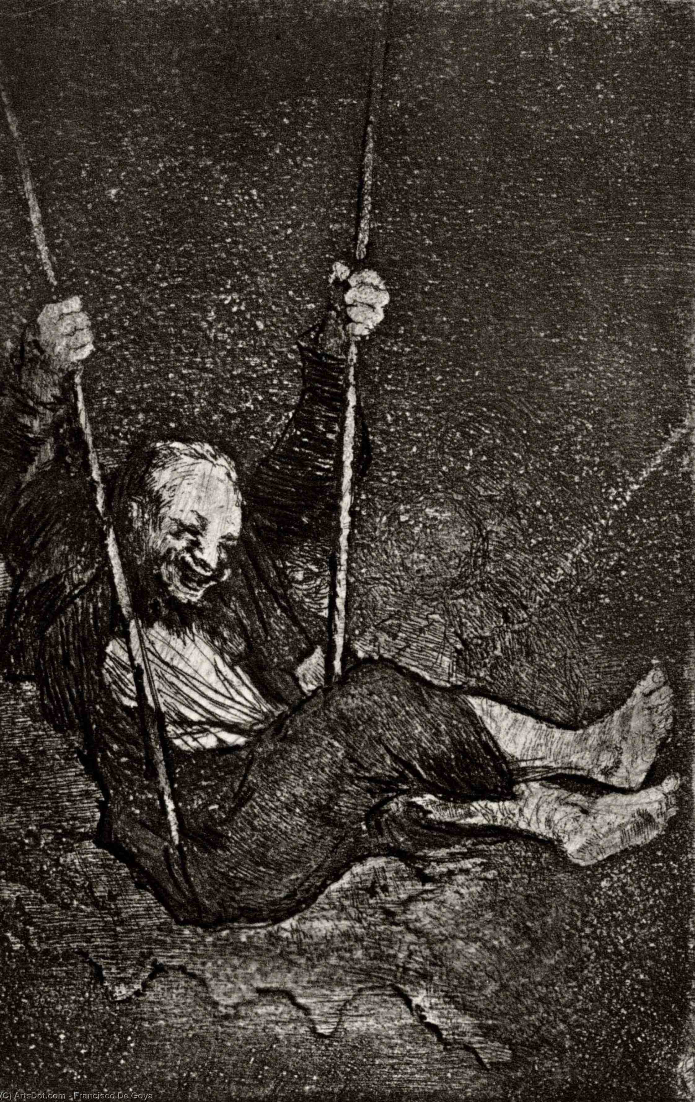 Old Swinging — Francisco José De Goya Y Lucientes
