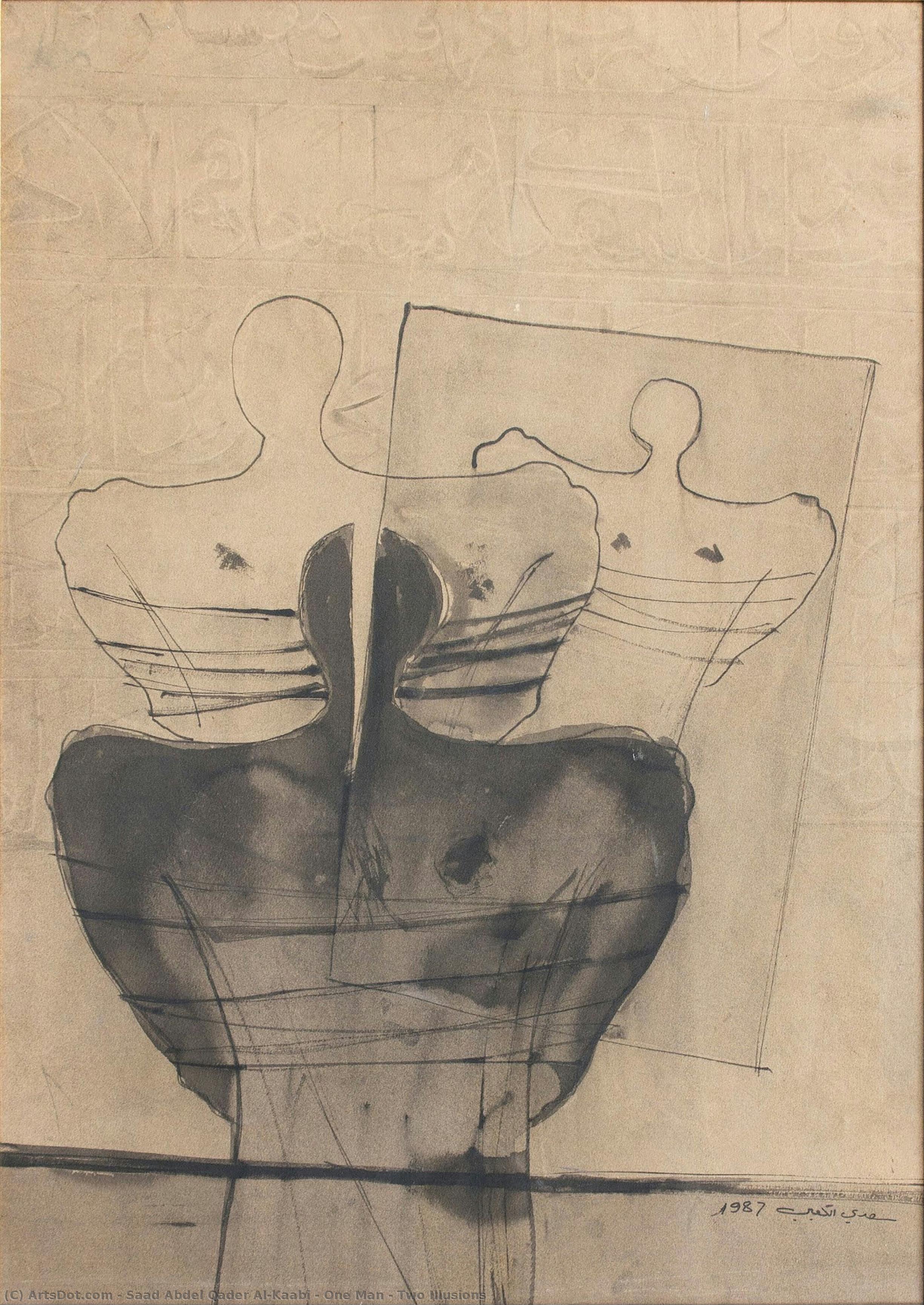 One Man & Two Illusions — Saad Abdel Qader Al-kaabi
