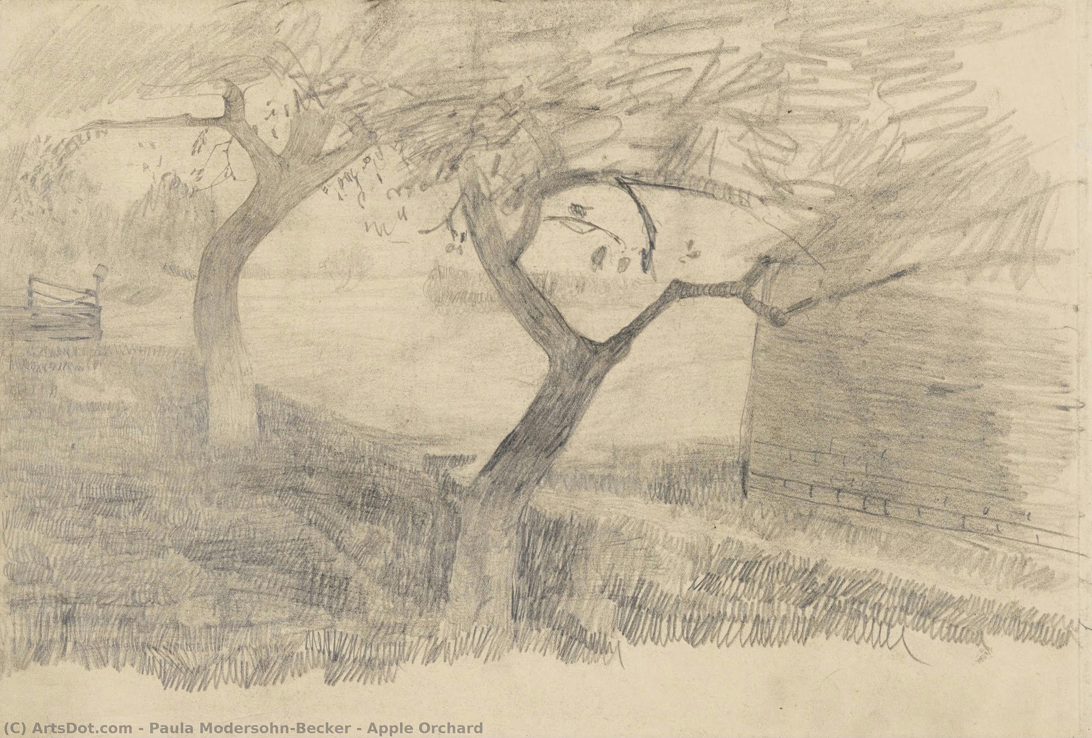 Apple Orchard — Паула Модерсон-бекер