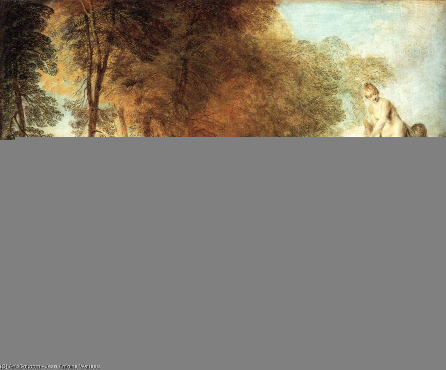 The Festival Of Love — Jean-antoine Watteau