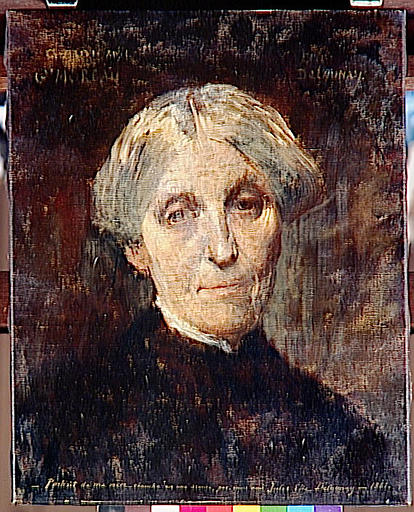 Portrait De Pauline Moreau — Jules Élie Delaunay