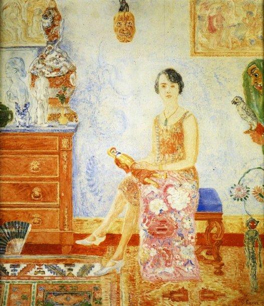 Portrait D' Alexandra Daveluy — Энсор