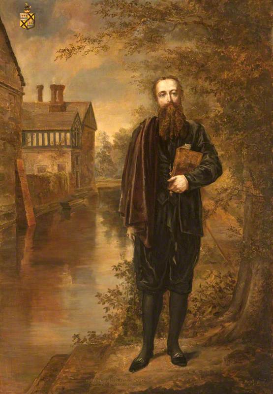 Edward Heneage Dering (1826–1892) 'the Philosopher's Morning Walk' — Rebecca Dulcibella Orpen