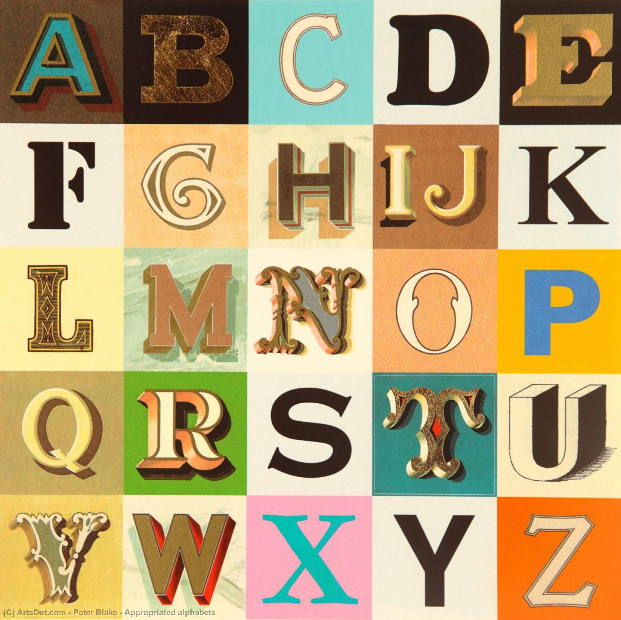 Appropriated Alphabets — Пьер Блэк