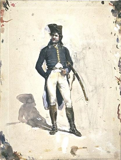 Officer Of The First Republic — Jean-louis Ernest Meissonier