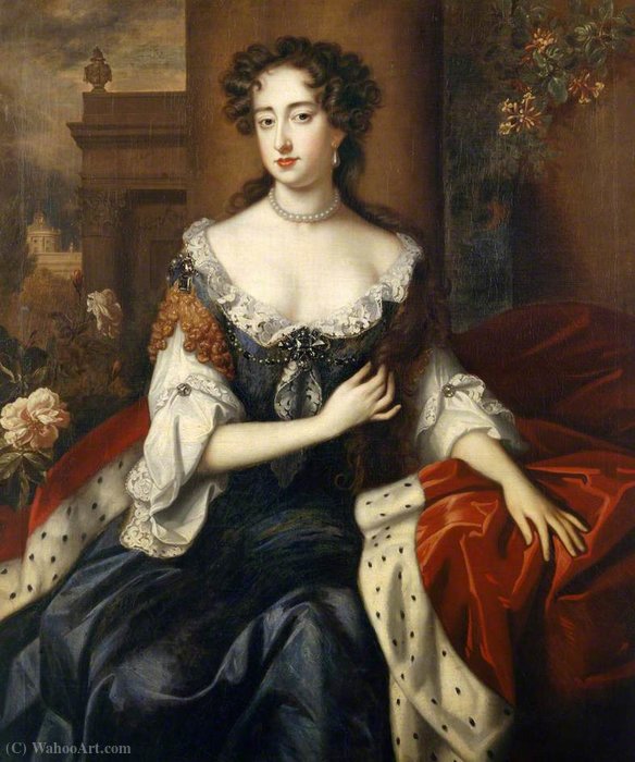 Mary, Princess Of Orange, Later Mary Ii — Willem Wissing