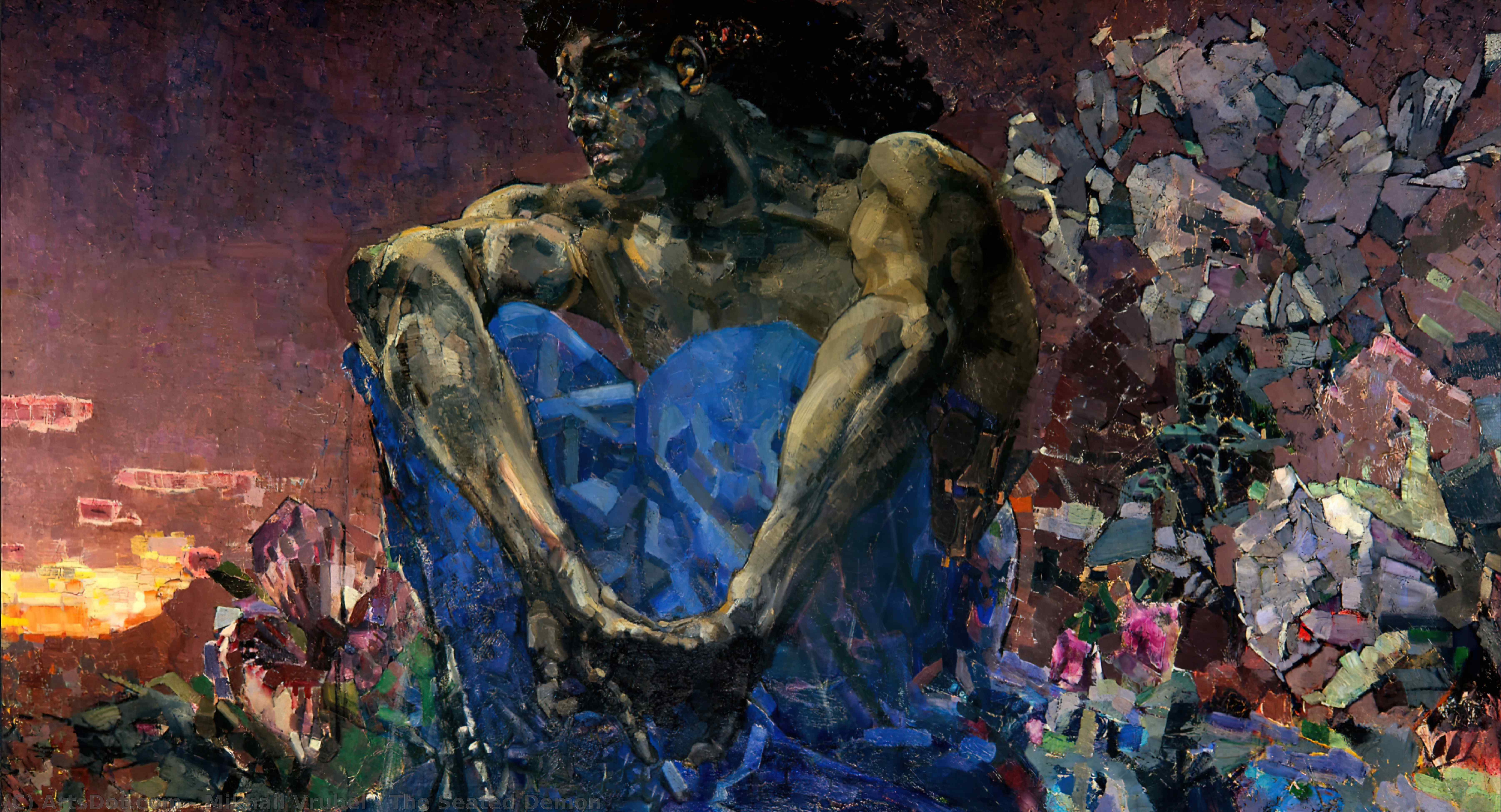 The Seated Demon — Mikhail Vrubel