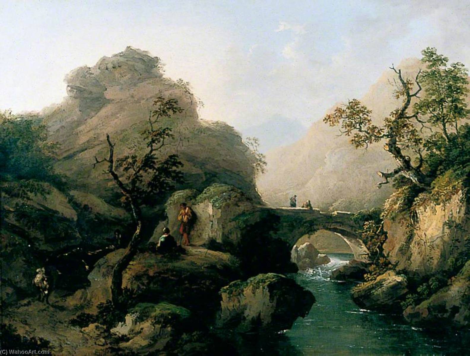 Alpine Scene — Бенджамин Баркер Ii