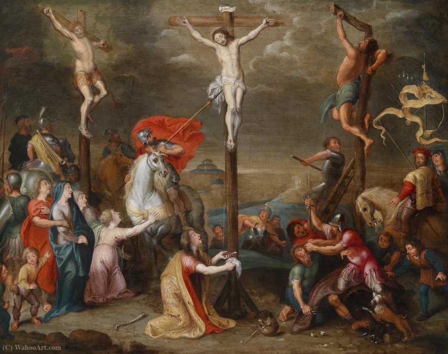 Christ On The Cross — Simon De Vos