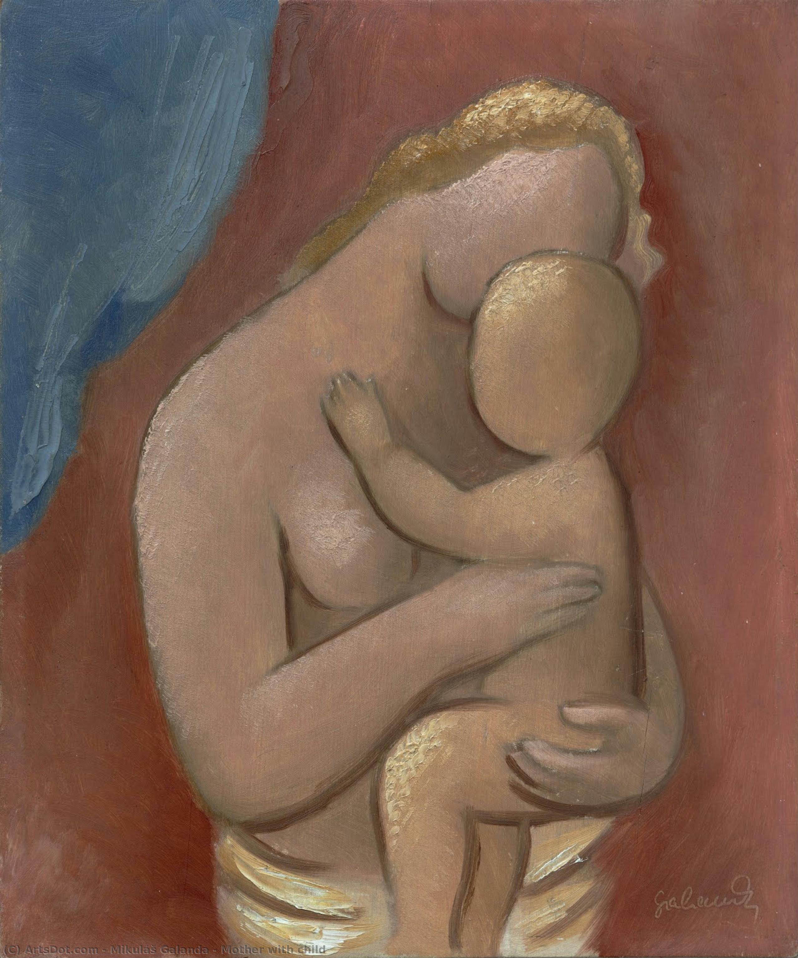 Mother With Child — Mikuláš Galanda