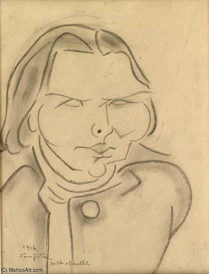 Portrait De Mlle. Chantal — Léonard Tsuguharu Foujita