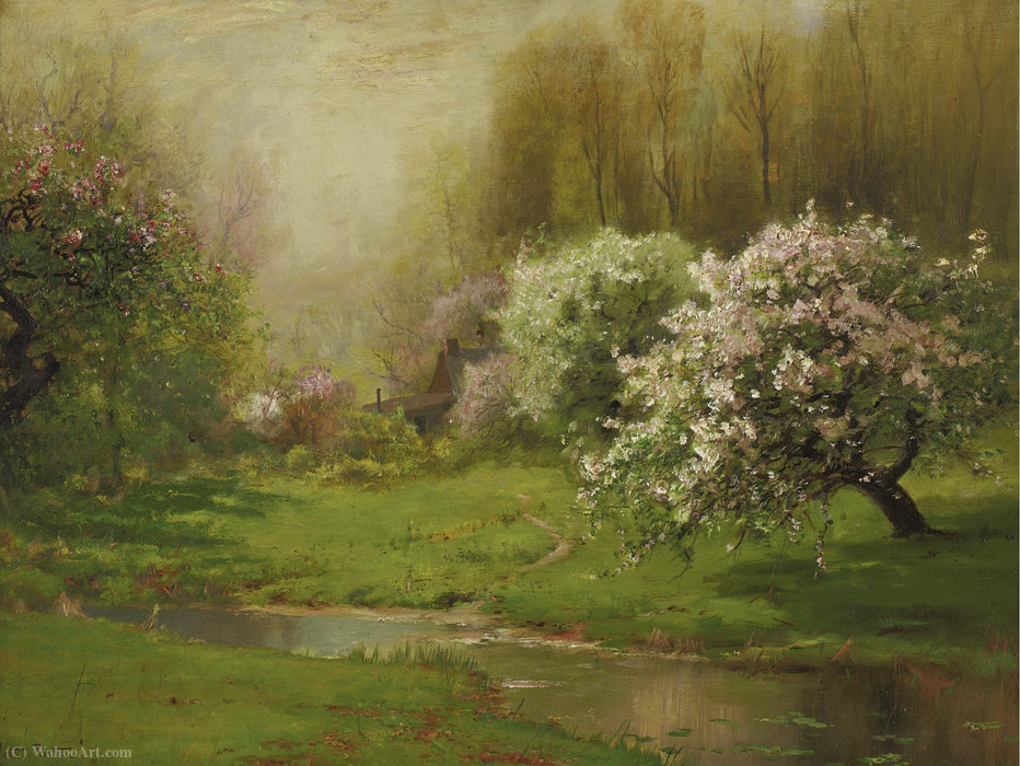 Apple Blossoms — Arthur Parton