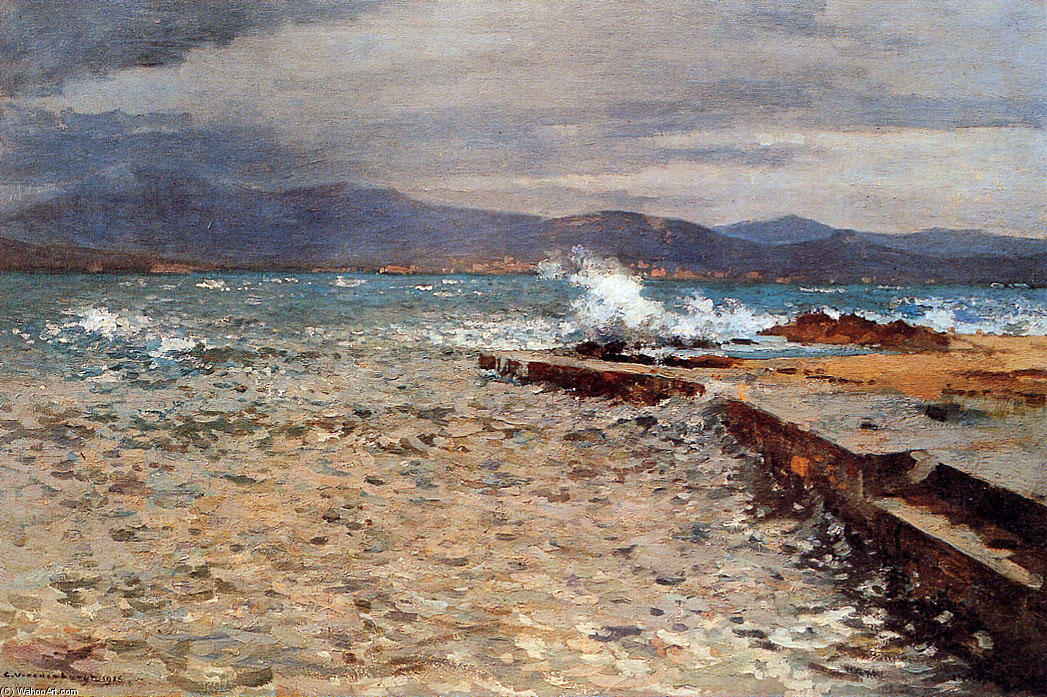 Pier Inn The Bay Of St Tropez — Cornelis Vreedenburgh
