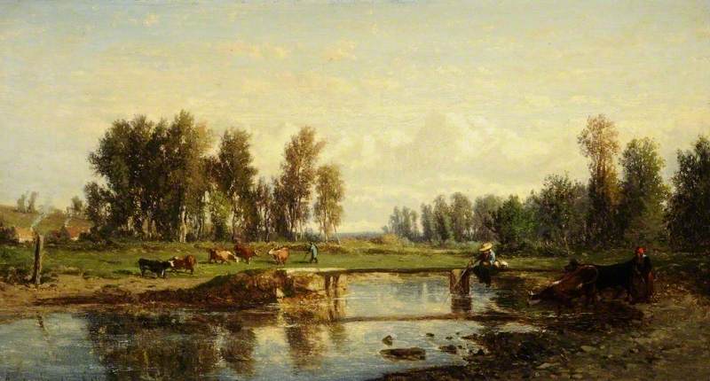 Landscape — Emile Charles Lambinet