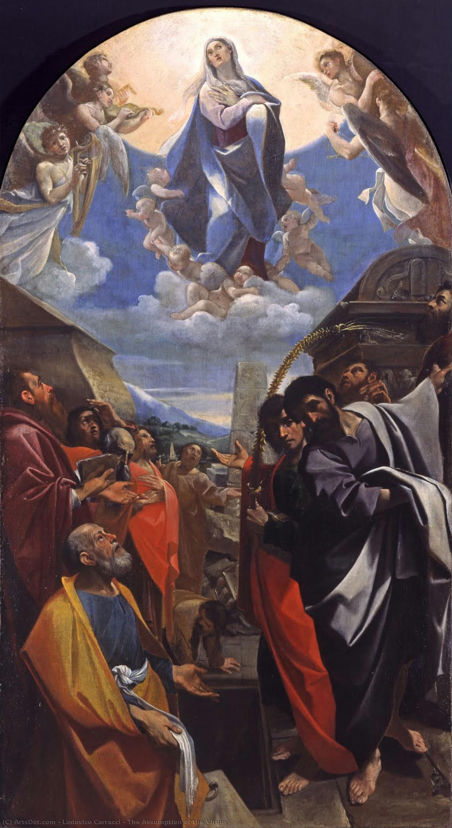 The Assumption Of The Virgin — Ludovico Carracci