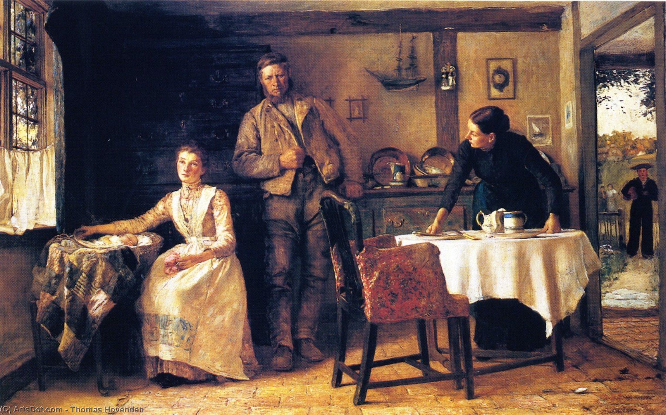 The Sailor's Return — Томас Ховенден