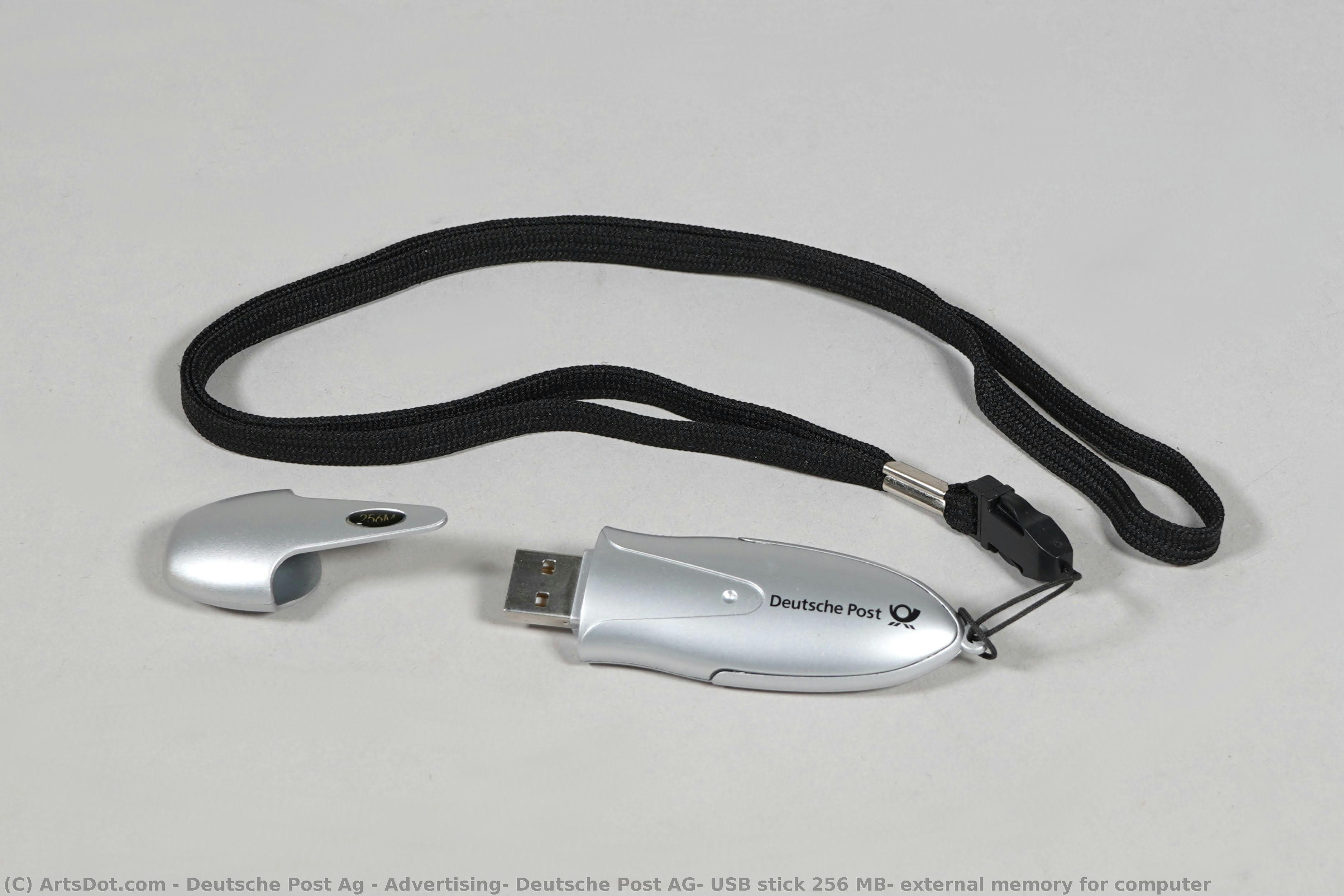 Advertising, Deutsche Post Ag, Usb Stick 256 Mb, External Memory For Computer — Deutsche Post Ag