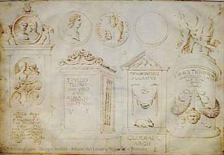 Album Des Louvre, Epigraphen Und Münzen — Jacopo Bellini