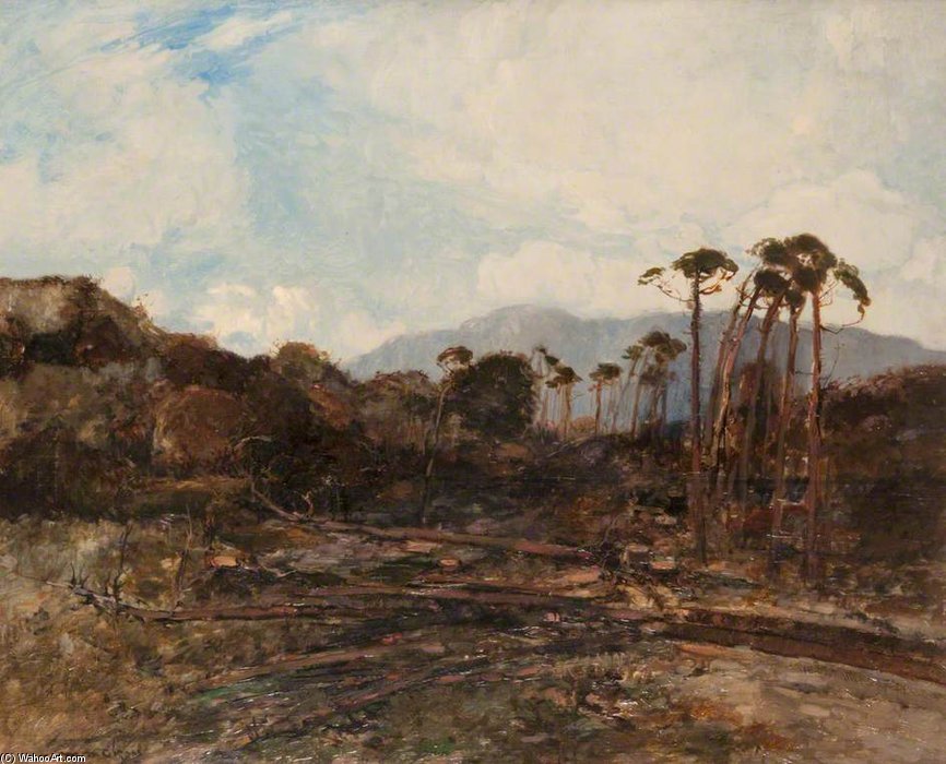 On The Drynie Road, Ross-shire — William Alfred Gibson
