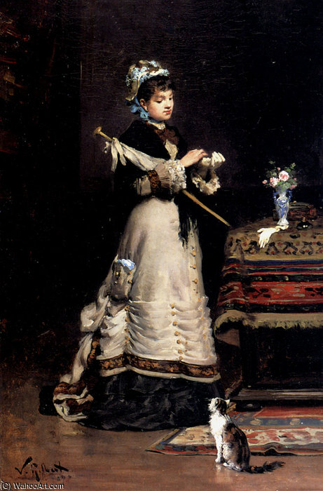 After The Visit — Victor Gabriel Gilbert