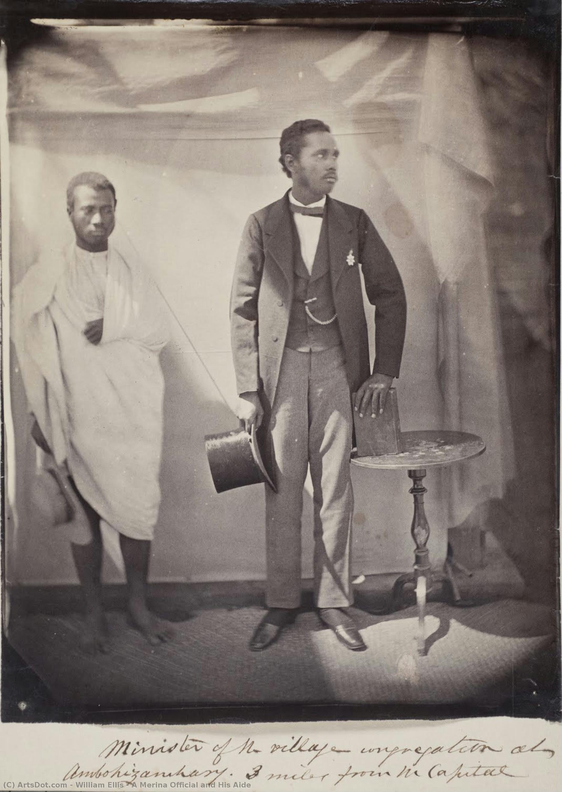 A Merina Official And His Aide — William Ellis