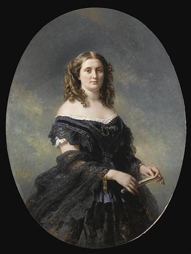 Portrait De La Comtesse Ducos — Franz Xavier Winterhalter