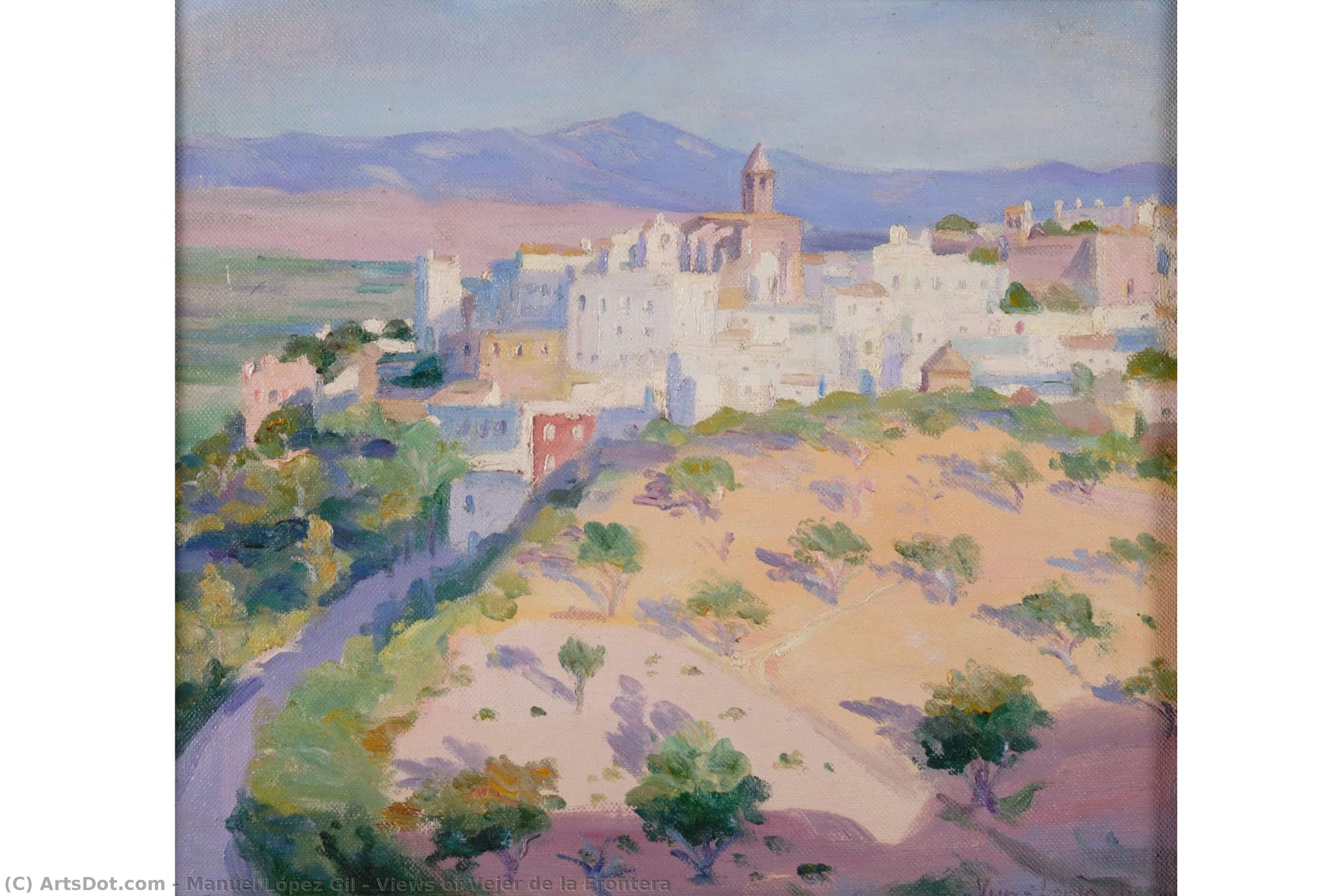 Views Of Vejer De La Frontera — Manuel López Gil