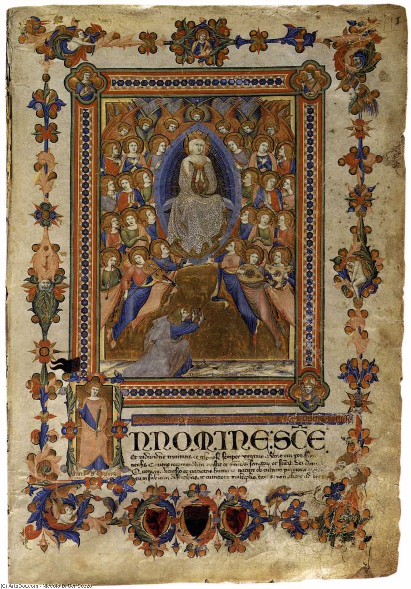 The Virgin Of The Assumption — Niccolò Di Ser Sozzo