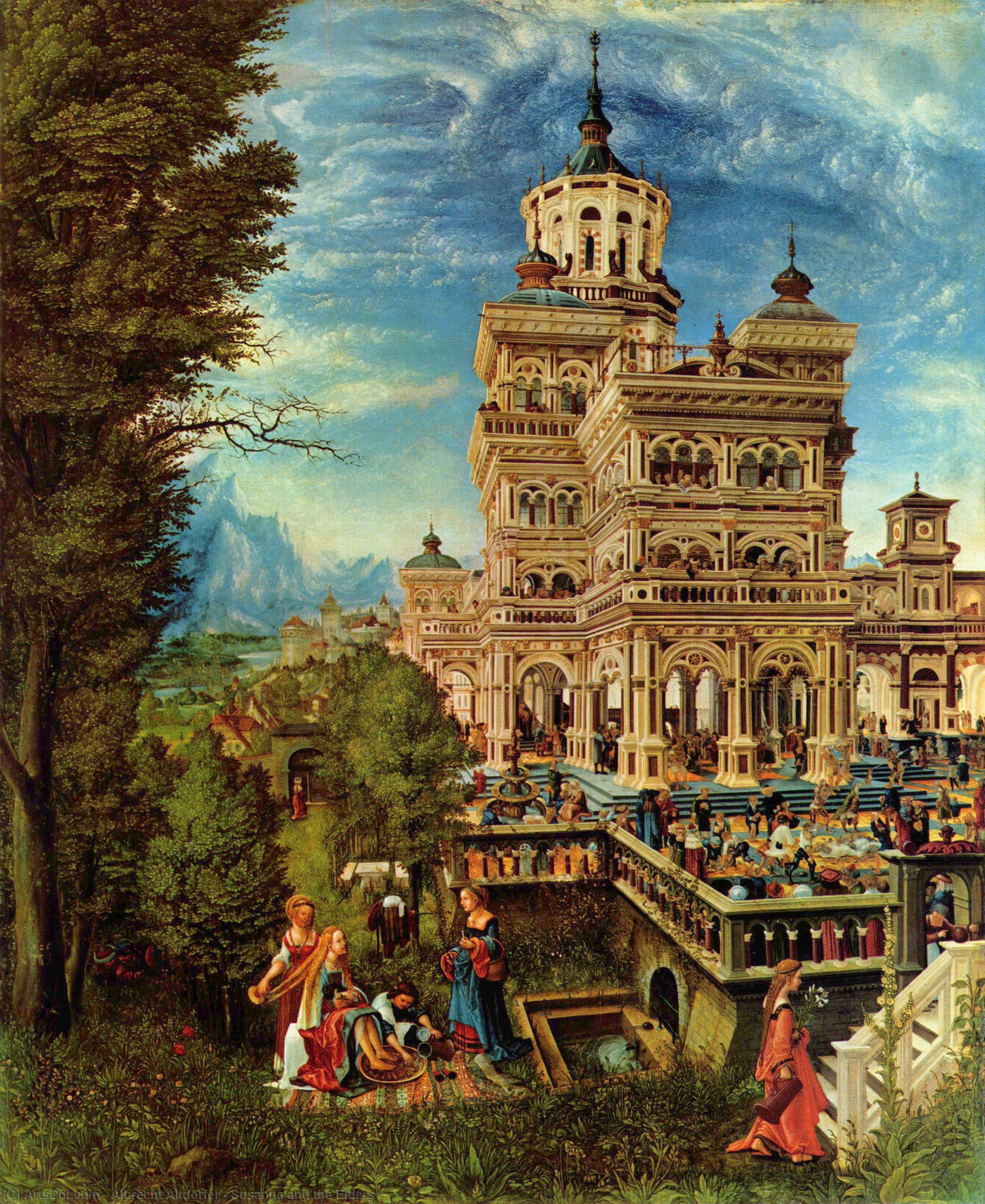 Susanna And The Elders — Albrecht Altdorfer