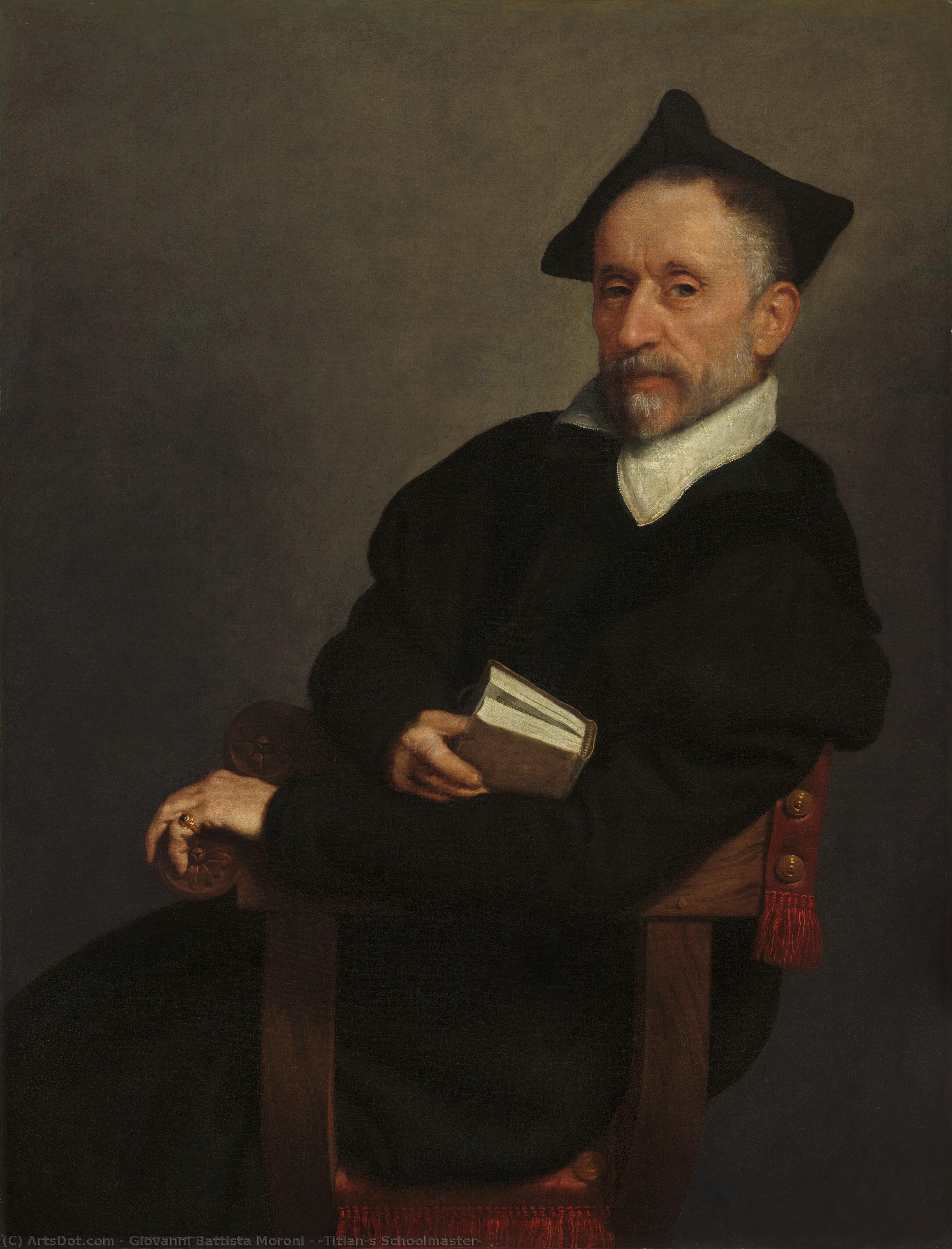 'titian's Schoolmaster' — Đovani Batista Moroni