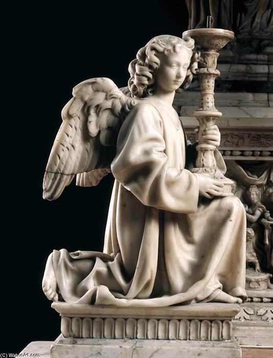 Tomb Of St Dominic: Angel Holding A Candle — Niccolò Dell'arca