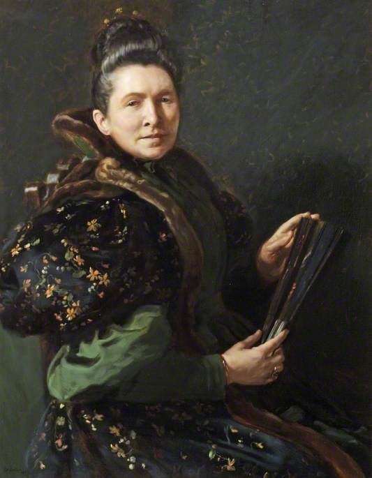 Lady Russell Cotes (1835–1920) — John Henry Lorimer