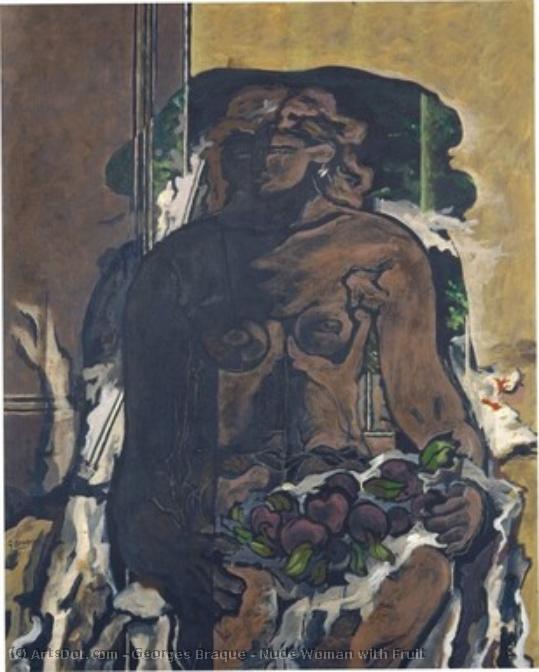 Nude Woman With Fruit — Georges Braque
