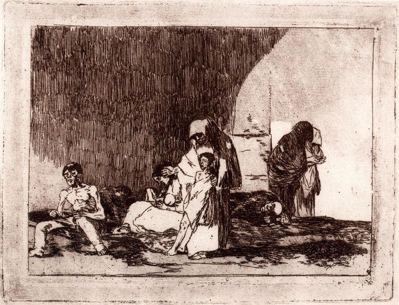 Sanos Y Enfermos 1 — Francisco José De Goya Y Lucientes
