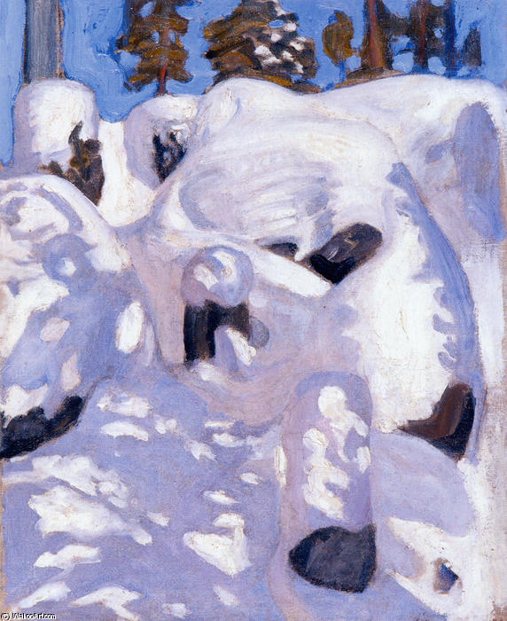 Lynx Den — Akseli Gallen-kallela