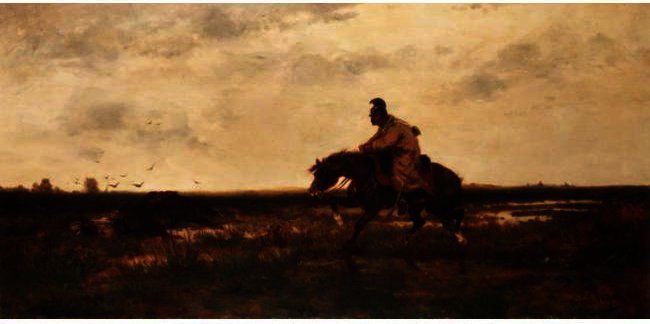 The Lonely Rider — Адолф Шрајер