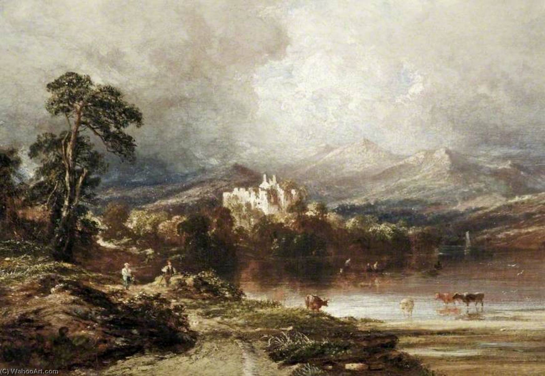 Dunstaffnage Castle, Argyllshire — Anthony V. C Fielding