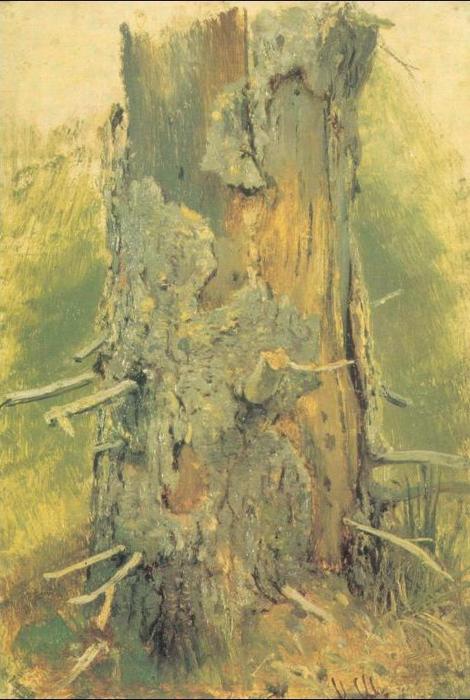 Bark On Dry Up Tree (etude) — Иван Шишкин