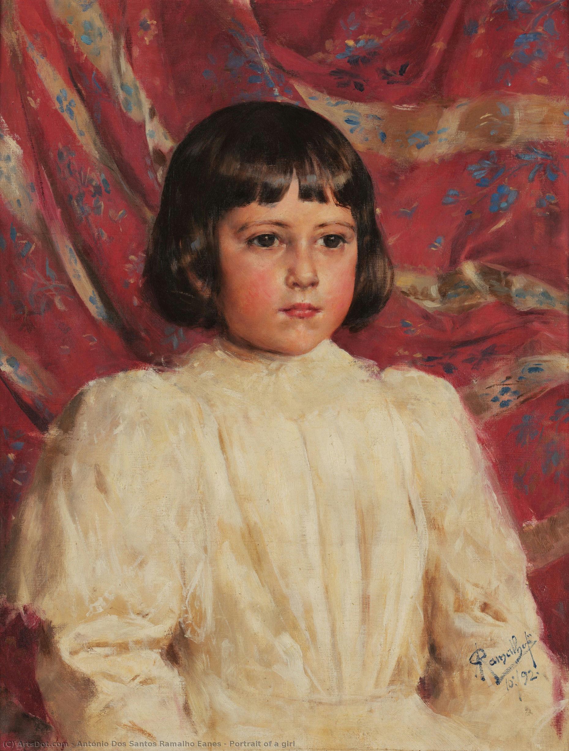 Portrait Of A Girl — António Dos Santos Ramalho Eanes