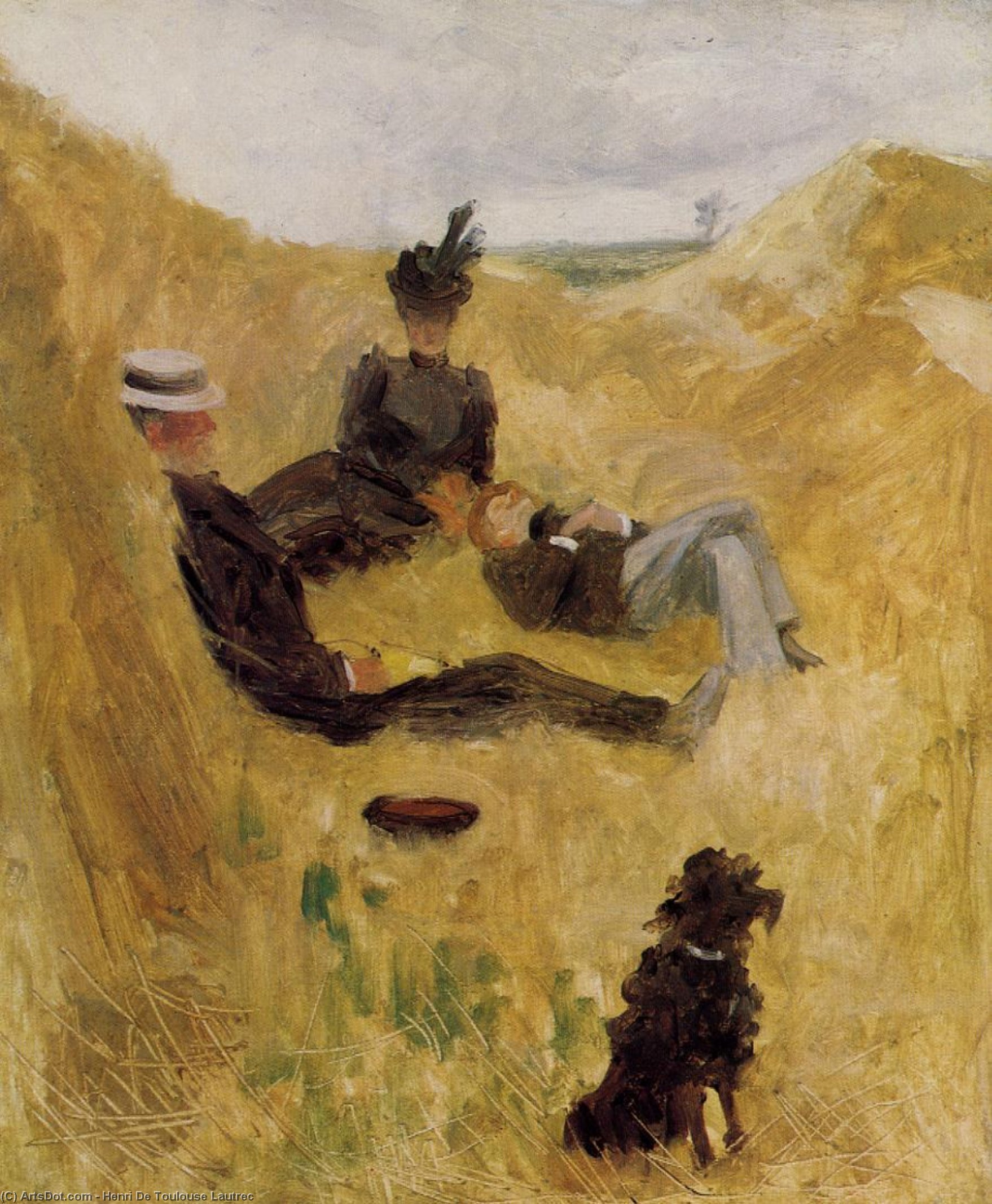 Party In The Country — Henri De Toulouse-lautrec
