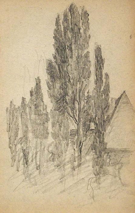Poplar Trees 2 — John Ottis Adams