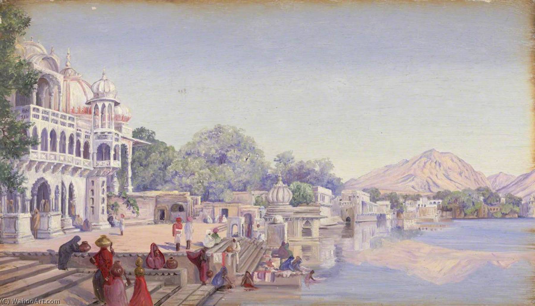 'poshkur, India. Decr. 1878' — Marianne North