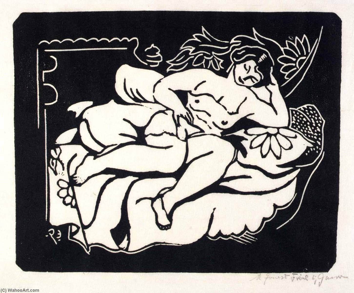 Nude On Sofa — Emil Ganso