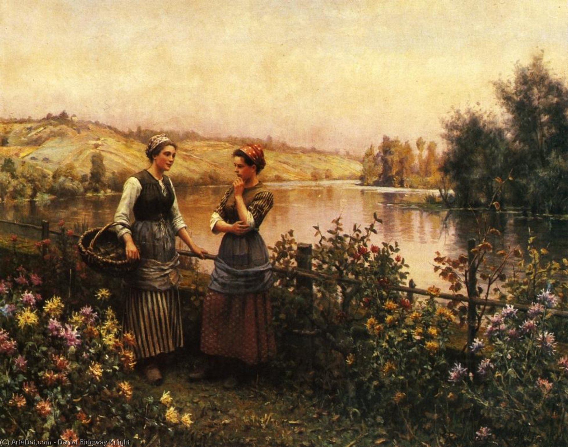 Stopping For Conversation — Дэниэл Риджвей Кнайт